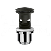 Gessi Донный клапан с переливом “Stop&Go”, цвет: aged bronze 01422#187