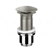 Gessi Донный клапан без перелива “Stop&Go”, цвет: chrome brushed 01423#147