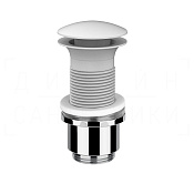 Gessi Донный клапан без перелива “Stop&Go”, цвет: matte white 01423#279