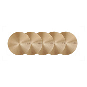 Gessi Origini Комплект вставок для ручек 5 шт, цвет: warm bronze brushed PVD 66604#726