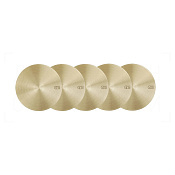 Gessi Origini Комплект вставок для ручек 5 шт, цвет: brushed brass PVD 66604#727