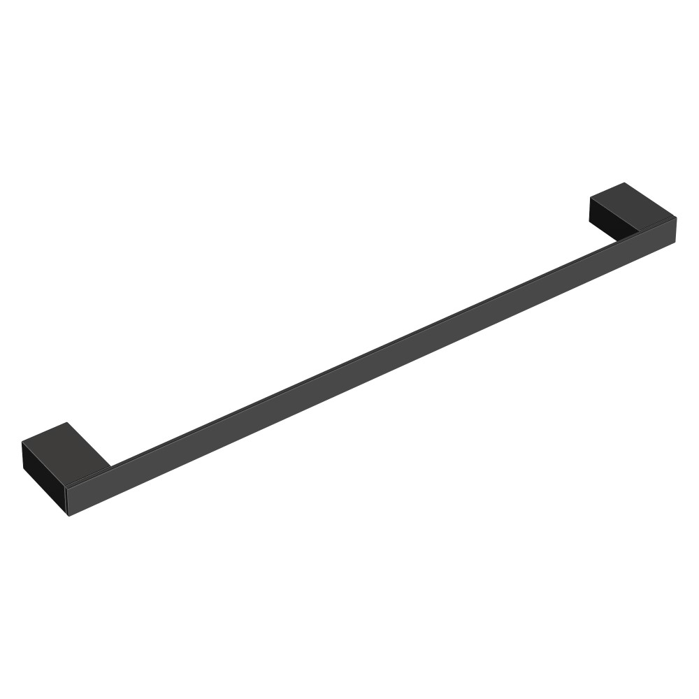 Boheme Qubic Полотенцедержатель 60 см, подвесной, перекладина, цвет: black 10722-B
