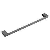Boheme Qubic Полотенцедержатель 60 см, подвесной, перекладина, цвет: gun metall 10722-GM