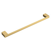 Boheme Qubic Полотенцедержатель 60 см, подвесной, перекладина, цвет: matt gold 10722-MG