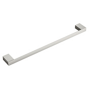 Boheme Qubic Полотенцедержатель 60 см, подвесной, перекладина, цвет: nickel brush 10722-NB