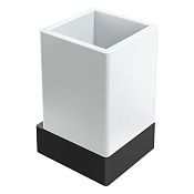 Boheme Qubic Стакан подвесной, керамический, цвет: black 10724-B