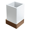 Boheme Qubic Стакан подвесной, керамический, цвет: brushed bronze 10724-BRB