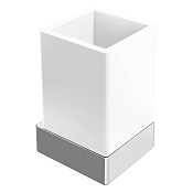 Boheme Qubic Стакан подвесной, керамический, цвет: chrome 10724-CR