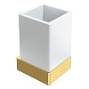 Boheme Qubic Стакан подвесной, керамический, цвет: gold 10724-G