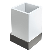 Boheme Qubic Стакан подвесной, керамический, цвет: gun metall 10724-GM
