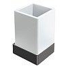 Boheme Qubic Стакан подвесной, керамический, цвет: shine gun metall 10724-SGM