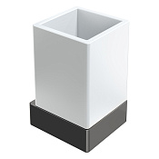 Boheme Qubic Стакан подвесной, керамический, цвет: shine gun metall 10724-SGM