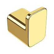 Boheme Qubic Крючок для полотенец одинарный, подвесной, цвет: gold 10726-G
