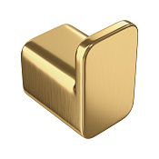 Boheme Qubic Крючок для полотенец одинарный, подвесной, цвет: matt gold 10726-MG