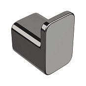 Boheme Qubic Крючок для полотенец одинарный, подвесной, цвет: shine gun metall 10726-SGM