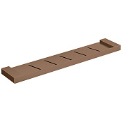 Boheme Qubic Полка подвесная 60 см, цвет: brushed bronze 10736-BRB