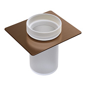 Boheme Space Стакан подвесной, стеклянный полупрозрачный, цвет: brushed bronze 10966-BRB-TUM