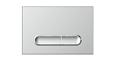 Boheme Кнопка смыва для инсталляции Geberit, 2 режима, пластик, цвет: chrome 667-CR