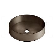 Gessi 316 Раковина чаша d40,1х12,5h см, без перелива и крепления, цвет: coffee bronze brushed PVD 54601#761