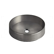 Gessi Venti20 Раковина чаша d40,1х12,5h см, без перелива, цвет: steel brushed 65601#239