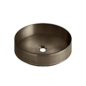 Gessi Venti20 Раковина чаша d40,1х12,5h см, без перелива и крепл., цвет: coffee bronze brushed PVD 65601#761