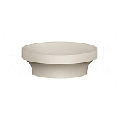 Gessi Origini Раковина чаша d44,5х15h см, без перелива, цвет: cristalplant matt greige 66601#506