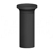 Gessi Origini Раковина напольная d44,5х90h см, выпуск в пол, цвет: cristalplant matt black 66603#511