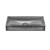 Gessi Incastri Раковина чаша 70,7х38,2х10h см, без перелива, цвет: yakisugi 75603#561