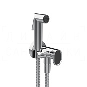 Gessi Perle Гигиенический душ без смесителя, с запорным клапаном, шланг 125 см, цвет: chrome 56527#031