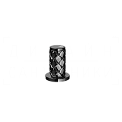 Gessi Pelle Tresse Смеситель для раковины, без донного клапана и излива, цвет: black metal PVD 78100#706