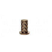 Gessi Pelle Tresse Смеситель для раковины, без дон. кл. и излива, цвет: coffee bronze brushed PVD 78100#761
