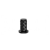 Gessi Pelle Tresse Смеситель для раковины, без донного клапана и излива, цвет: nero/matte black 78200#438