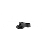 Gessi Pelle Laccetto Смеситель для раковины, без донного клапана и излива, цвет: matte black 78300#299