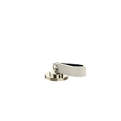 Gessi Pelle Laccetto Смеситель для раковины, без донного клапана и излива, цвет: creme/nickel PVD 78400#433
