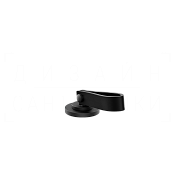 Gessi Pelle Laccetto Смеситель для раковины, без донного клапана и излива, цвет: nero/matte black 78400#438