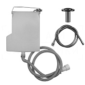 Gessi Система сбора воды для ручного душа с убирающимся шлангом, цвет: chrome 01814#031