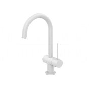 Gessi Pillar Taps Кран для одного типа воды, излив 11,7 см, цвет: matte white 00915#279