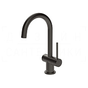 Gessi Pillar Taps Кран для одного типа воды, излив 11,7 см, цвет: black metal brushed PVD 00915#707