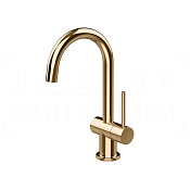 Gessi Pillar Taps Кран для одного типа воды, излив 11,7 см, цвет: warm bronze PVD 00915#735