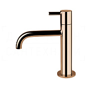 Gessi Pillar Taps Кран для одного типа воды, излив 11,4 см, цвет: copper PVD 20511#030
