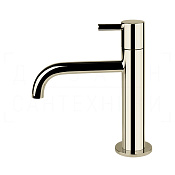 Gessi Pillar Taps Кран для одного типа воды, излив 11,4 см, цвет: nickel PVD 20511#720