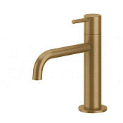 Gessi Pillar Taps Кран для одного типа воды, излив 11,4 см, цвет: warm bronze brushed PVD 20511#726