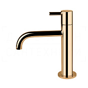 Gessi Pillar Taps Кран для одного типа воды, излив 11,4 см, цвет: warm bronze PVD 20511#735