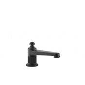 Gessi Venti20 Излив отдельностоящий для раковины 13,4 см, цвет: matte black 65021#299
