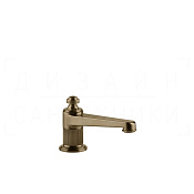 Gessi Venti20 Излив отдельностоящий для раковины 13,4 см, цвет: deep bronze brushed PVD 65021#791