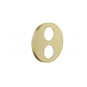 Gessi Outdoor Накладная панель для кнопок, цвет: brushed brass PVD 63222#727