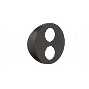Gessi Outdoor Накладная панель для кнопок, цвет: black metal brushed PVD 63220#707