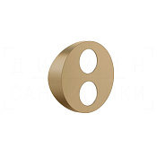 Gessi Outdoor Накладная панель для кнопок, цвет: warm bronze brushed PVD 63220#726