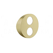 Gessi Outdoor Накладная панель для кнопок, цвет: brushed brass PVD 63220#727