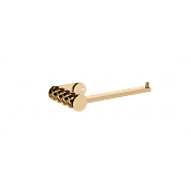 Gessi Pelle Держатель для туалетной бумаги открытый, подвесной, цвет: warm bronze PVD 78555#735